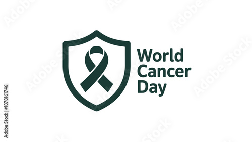 Celebrating world cancer day Vector