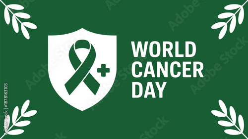 Celebrate world cancer day Vector