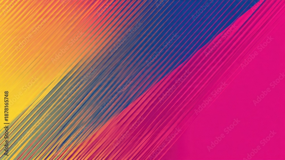 Obraz premium Dynamic Abstract Colorful Lines Background