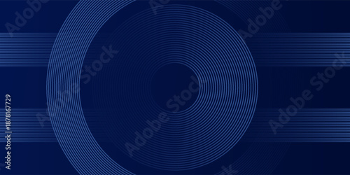 abstract dark background with glowing lines circles