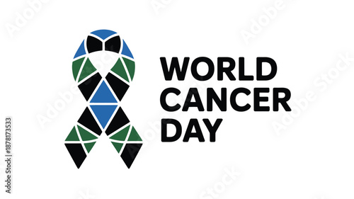 Celebrate world cancer day Vector