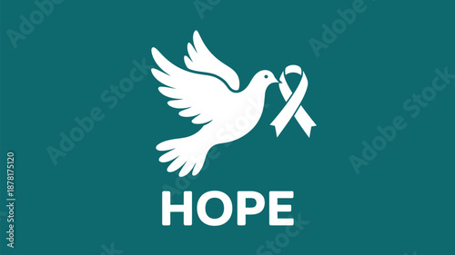 Symbol of hope and remembrance Vector