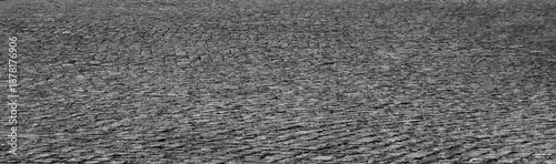 Bild auf Leinwand Old cobblestone pavement
