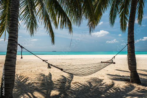 Hammock on a beach