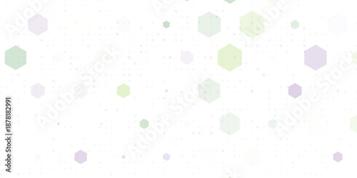 Minimalist abstract background dots with subtle hexagonal pattern.eps 10.