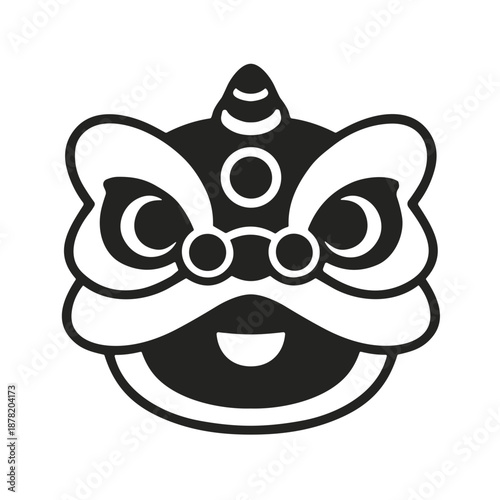 funny face with mustache