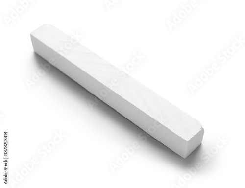 Chalk isolated on white bac...