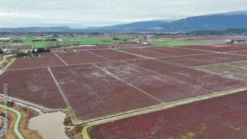 British Columbia Valley With Mountains