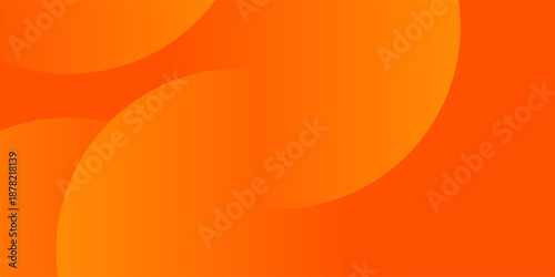 Abstract orange gradient background featuring bold overlapping circular shapes with smooth transitions of red, orange, and yellow tones.