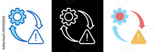 Crisis Management triplestyle icon