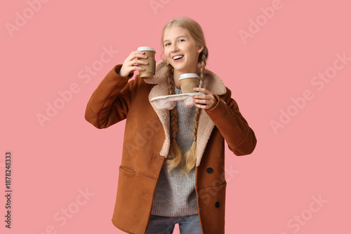 Beautiful young happy woman...