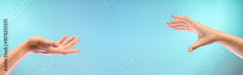 Female hands manipulating e...