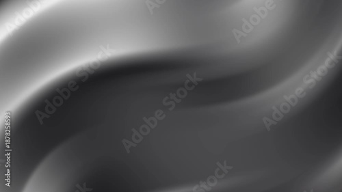 Abstract smooth flowing fabric pattern in black and white ideal for fashion designs, backgrounds, and artistic projects. Perfect for textiles.