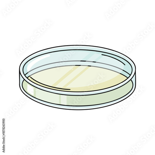 Petri Dish with Culture Medium