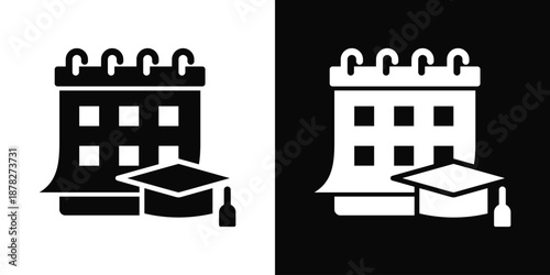 Hydraulics Icon White And Black Background Style