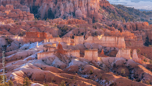 Φωτογραφία Bryce Canyon national park in the winter