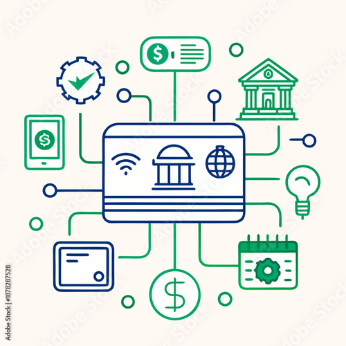 Digital financial network