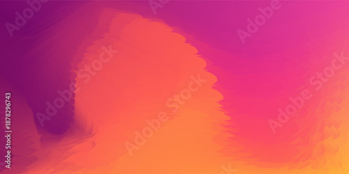 Abstract Blurred magenta purple yellow orange magenta purple background. Soft gradient backdrop with place for text. Vector illustration