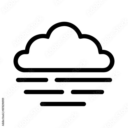 Cloud with rain