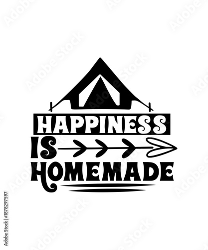 happiness is homemade svg