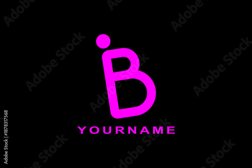 This is a vector image of a pregnant woman and the letter B, suitable for use in logo designs for formula milk, food, beverage, content, book, printing, health, and pregnant women companies.