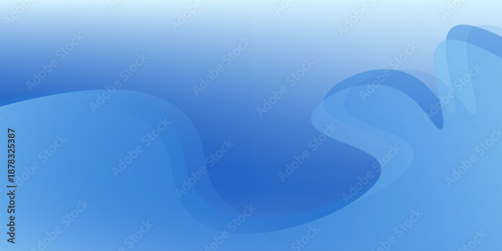 Fototapeta premium Abstract blue background with circles. Vector illustration