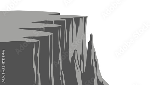 Cliff Edge, Precipice, Steep Rock Face, Overlook, Summit