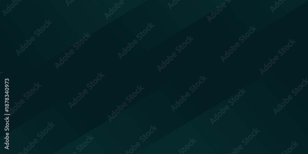 Obraz premium Dark emerald green luxury diagonal stripes abstract textured background