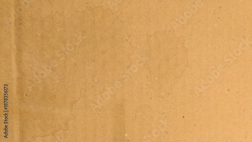 Brown carton texture for background for design and artwork. Abstract brown recycled paper background. Old Kraft paper texture box craft stripes pattern. 