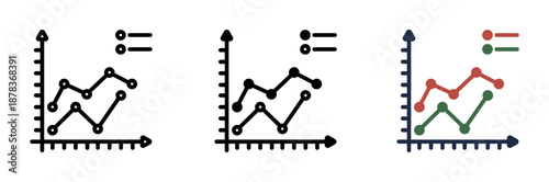 Line Chart is a graph connecting data points with lines to show trends over time.