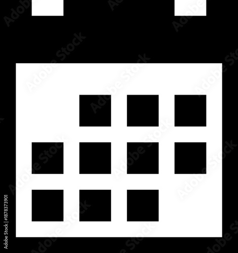 Simple calendar icon representing important dates and scheduling.