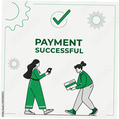 Payment successful illustration