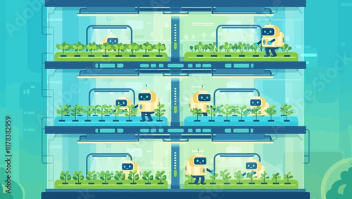 Colorful aquarium shelves filled with small fish in a bright blue display for home hobbyists.