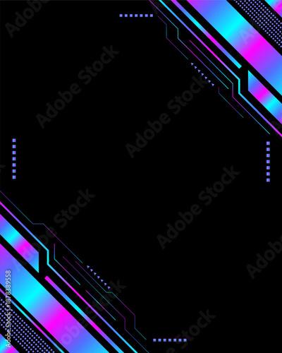 Futuristic cyber technology...