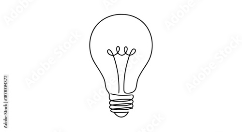 light bulb isolated