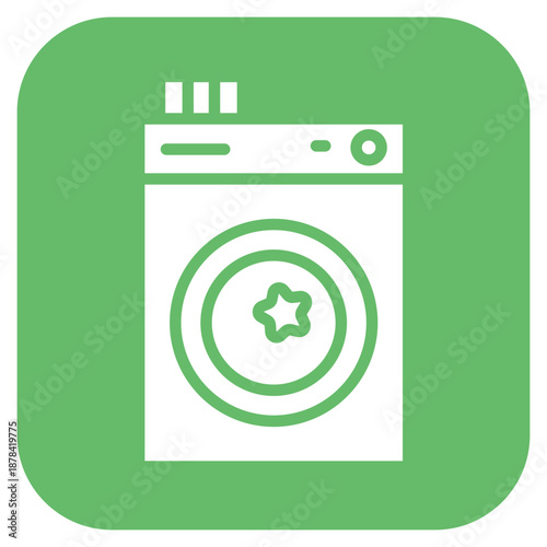 Washing Powder icon vector image. Can be used for Laundry.