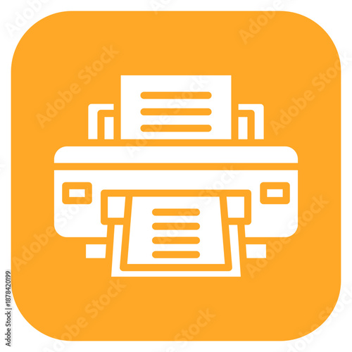 Printer Maintenance icon vector image. Can be used for Printing.