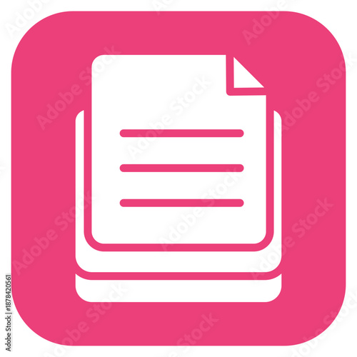 Documents icon vector image. Can be used for Homeless.