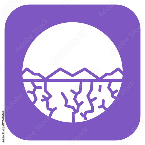 Drought icon vector image. Can be used for Homeless.