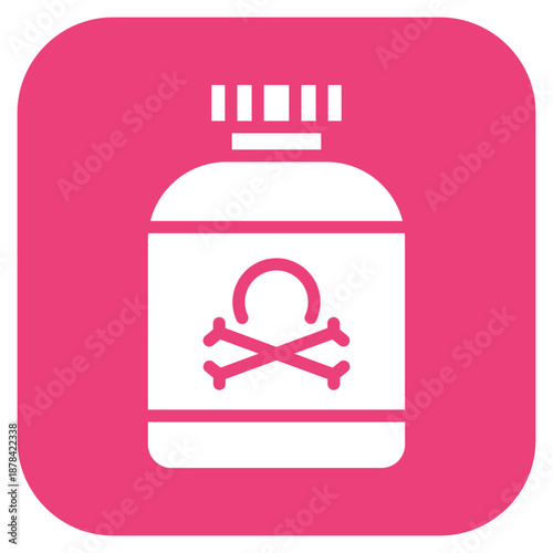 Poison icon vector image. Can be used for Shooting.
