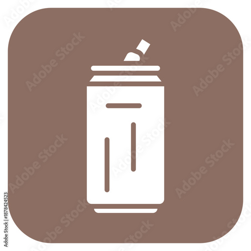 Energy Drink Addiction icon vector image. Can be used for Addiction.