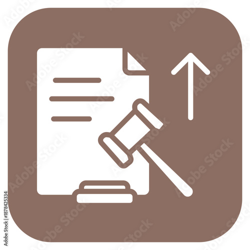 Appeals Process icon vector image. Can be used for Compliance And Regulation.