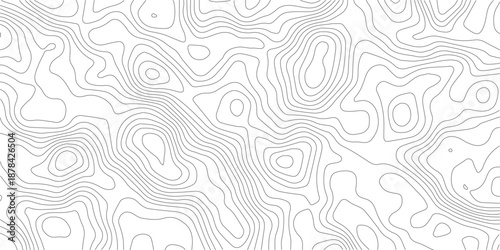 Topography background. Vector banner. Topography map background. Vector geographic contour map. Background of the topographic map. Topographic map lines, contour background.