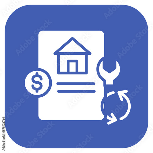 Loan Modification icon vector image. Can be used for Credit And Loan.