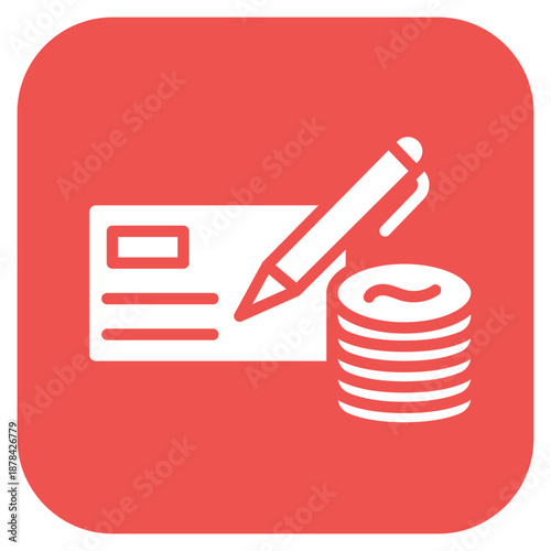 Payday Loan icon vector image. Can be used for Credit And Loan.