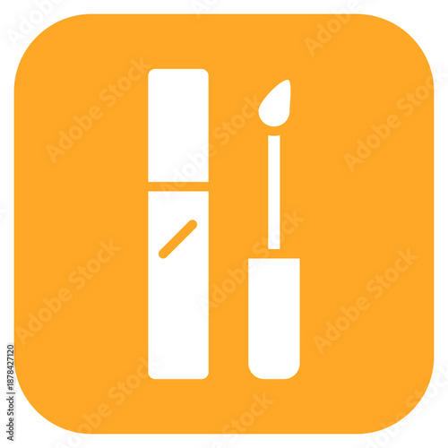 Concealer icon vector image. Can be used for Cosmetology.