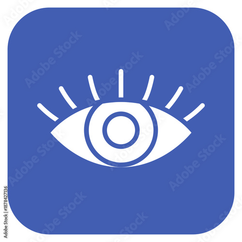 Eyelash Extension icon vector image. Can be used for Cosmetology.