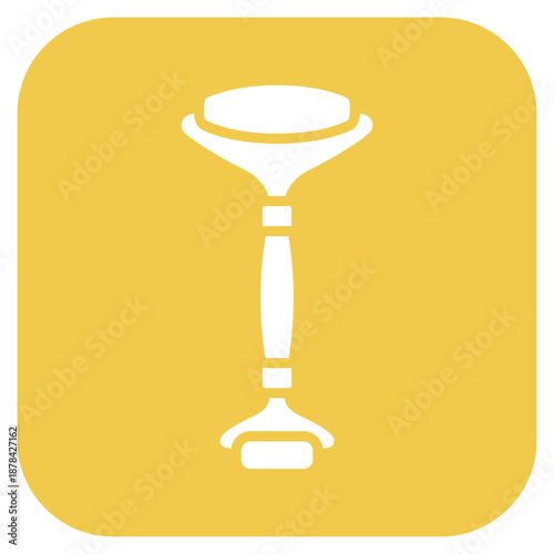 Facial Roller icon vector image. Can be used for Cosmetology.