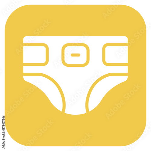 Nappy Rash Cream icon vector image. Can be used for Maternity.