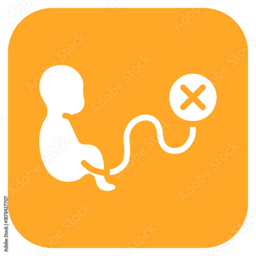 Umbilical Cord icon vector image. Can be used for Maternity.